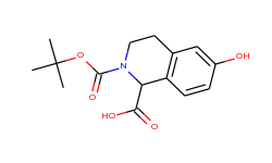 2-boc-6-hydroxy-1,2,3,4-tetrahydro-isoquinoline-1-carboxylic acid