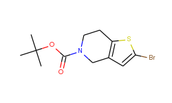 tert-butyl 2-bromo-6,7-dihydrothieno[3,2-c]pyridine-5(4h)-carboxylate