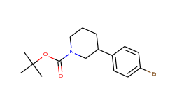 3-(4-bromo-phenyl)-piperidine-1-carboxylic acid tert-butyl ester