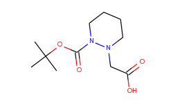 2-[2-(tert-butoxycarbonyl)tetrahydro-1(2h)-pyridazinyl]acetic acid