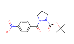 tert-butyl 2-(4-nitrobenzoyl)-1-pyrazolidinecarboxylate
