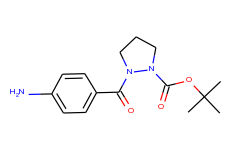 tert-butyl 2-(4-aminobenzoyl)-1-pyrazolidinecarboxylate
