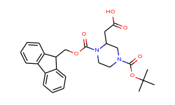 n-4-boc-n-1-fmoc-2-piperazine acetic acid