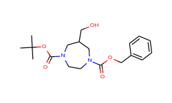 1-tert-butyl 4-benzyl 6-(hydroxymethyl)-1,4-diazepane-1,4-dicarboxylate