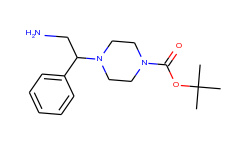 4-(2-amino-1-phenyl-ethyl)-piperazine-1-carboxylic acid tert-butyl ester