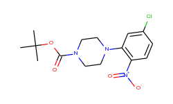 tert-butyl 4-(5-chloro-2-nitrophenyl)tetrahydro-1(2h)-pyrazinecarboxylate