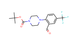 tert-butyl 4-(2-formyl-4-(trifluoromethyl)phenyl)piperazine-1-carboxylate