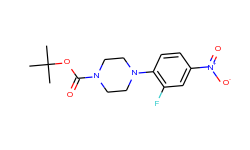 tert-butyl 4-(2-fluoro-4-nitrophenyl)tetrahydro-1(2h)-pyrazinecarboxylate