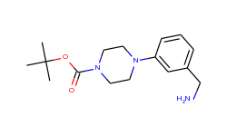 1-(3-aminomethyl-phenyl)-piperazine-4-carboxylic acid tert-butyl ester