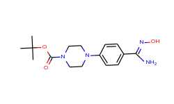 tert-butyl 4-{4-[amino(hydroxyimino)methyl]-phenyl}tetrahydro-1(2h)-pyrazinecarboxylate