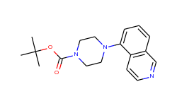 tert-butyl 4-(isoquinolin-5-yl)piperazine-1-carboxylate