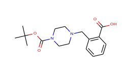 1-(2-carboxyphenylmethyl)-4-boc piperazine