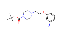 tert-butyl 4-[2-(3-aminophenoxy)ethyl]tetrahydro-1(2h)-pyrazinecarboxylate
