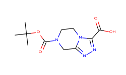 7-(tert-butoxycarbonyl)-5,6,7,8-tetrahydro-[1,2,4]triazolo[4,3-a]pyrazine-3-carboxylic acid