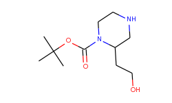 tert-butyl 2-(2-hydroxyethyl)piperazine-1-carboxylate