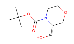 3(s)-hydroxymethyl-4-bocmorpholine