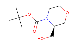 tert-butyl (3r)-3-(hydroxymethyl)morpholine-4-carboxylate