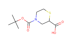 thiomorpholine-2,4-dicarboxylic acid 4-tert-butyl ester
