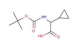2-(tert-butoxycarbonylamino)-2-cyclopropylacetic acid
