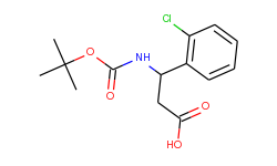 3-tert-butoxycarbonylamino-3-(2-chloro-phenyl)-propionic acid