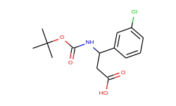 3-tert-butoxycarbonylamino-3-(3-chloro-phenyl)-propionic acid