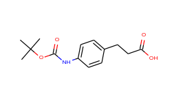 3-(4-tert-butoxycarbonylamino-phenyl)-propionic acid
