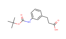 3-{3-[(tert-butoxycarbonyl)amino]phenyl}-propanoic acid