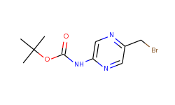 tert-butyl 5-(bromomethyl)pyrazin-2-ylcarbamate