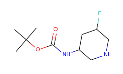 tert-butyl N-[(3R,5R)-5-fluoropiperidin-3-yl]carbamate