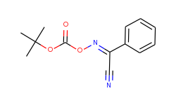 2-boc-oxyimino-2-phenylacetonitrile
