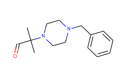2-(4-benzylpiperazino)-2-methylpropanal