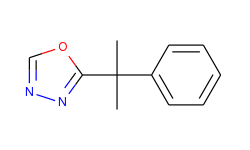 2-(2-phenylpropan-2-yl)-1,3,4-oxadiazole