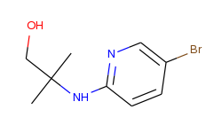 2-[(5-bromo-2-pyridinyl)amino]-2-methyl-1-propanol