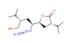 (3s,5s)-5-((1s,3s)-1-azido-3-(hydroxymethyl)-4-methylpentyl)-3-isopropyldihydrofuran-2(3h)-one
