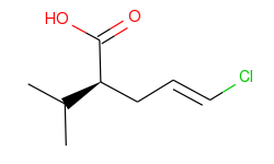 4-pentenoic acid, 5-chloro-2-(1-methylethyl)-, (2s,4e)-