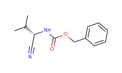 carbamic acid,[(1s)-1-cyano-2-methylpropyl]-,phenylmethylester