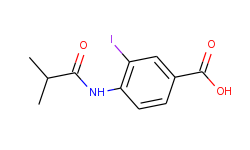 3-iodo-4-isobutyramidobenzoic acid