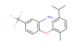 2-(5-isopropyl-2-methylphenoxy)-5-(trifluoromethyl)aniline