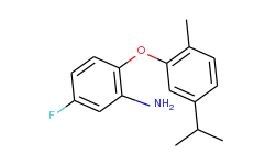 5-fluoro-2-(5-isopropyl-2-methylphenoxy)aniline
