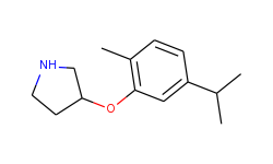 3-(5-isopropyl-2-methylphenoxy)pyrrolidine