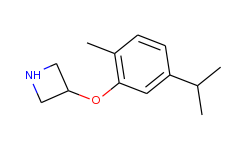 3-(5-isopropyl-2-methylphenoxy)azetidine