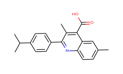 2-(4-isopropylphenyl)-3,6-dimethylquinoline-4-carboxylic acid