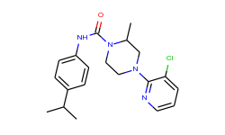 (r)-4-(3-chloropyridin-2-yl)-n-(4-isopropylphenyl)-2-methylpiperazine-1-carboxamide
