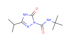n-tert-butyl-3-isopropyl-5-oxo-4,5-dihydro-1h-1,2,4-triazole-1-carboxamide