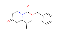 benzyl 2-isopropyl-4-oxotetrahydro-1(2h)-pyridinecarboxylate