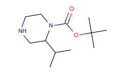 tert-butyl 2-isopropylpiperazine-1-carboxylate