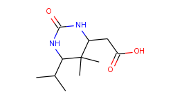 (6-isopropyl-5,5-dimethyl-2-oxohexahydropyrimidin-4-yl)acetic acid