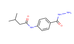 n-[4-(hydrazinocarbonyl)phenyl]-3-methylbutanamide