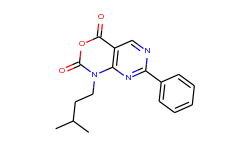 1-isopentyl-7-phenyl-1h-pyrimido-[4,5-d][1,3]oxazine-2,4-dione
