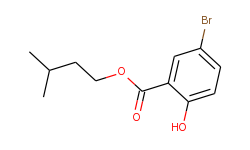 isopentyl 5-bromo-2-hydroxybenzoate